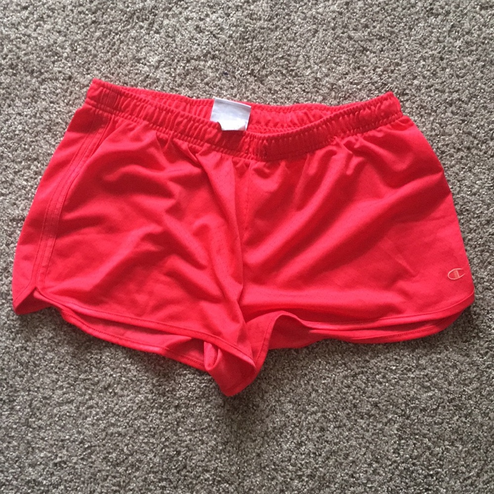 Champion workout shorts.